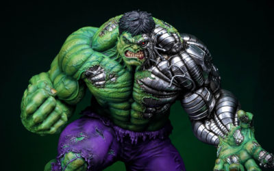 Cyborg Hulk 1/4 Scale Custom Statue