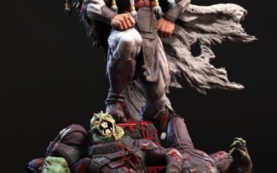 Thragg 1/4 Scale Custom Statue