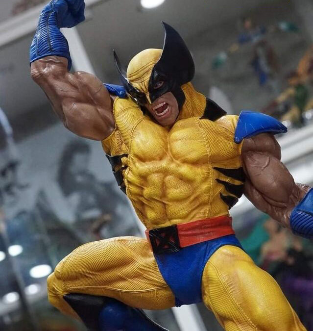 Wolverine vs Sentinel Phase 3 1/4 Scale Custom Statue