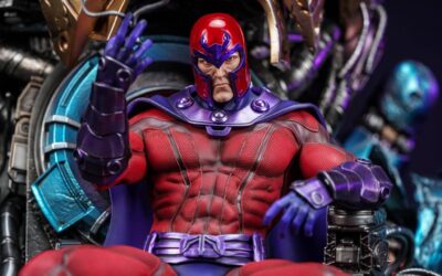 Magneto on Throne Caleb 1/4 Scale Custom Statue