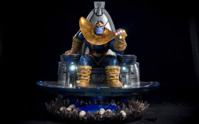 Thanos on Throne 1/4 Scale Custom Statue