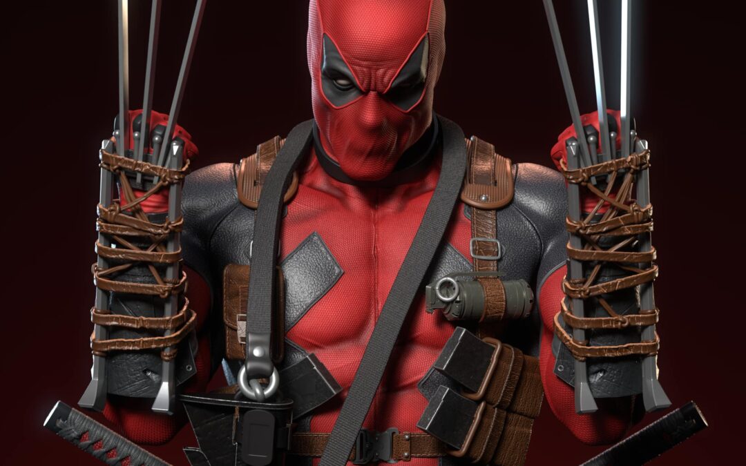 Deadpool Museum 1/4 Scale Custom Statue