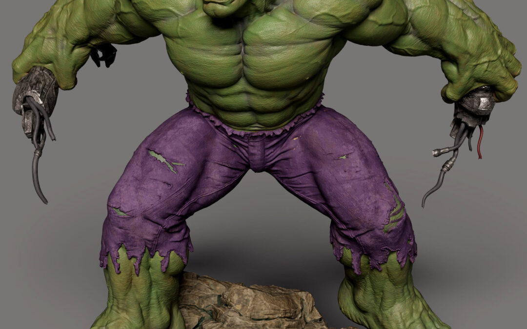 Hulk 1/4 Scale Custom Statue