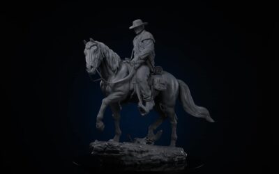 Old Man Logan On Horse 1/4 Scale Custom Statue