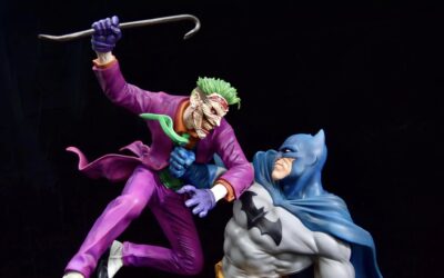 Batman vs Joker Diorama 1/4 Scale Custom Statue