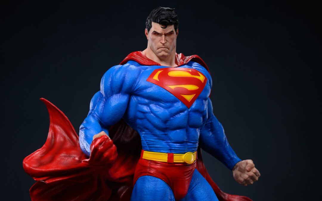 Jim Lee Superman 1/4 and 1/3 Scale Custom Statue