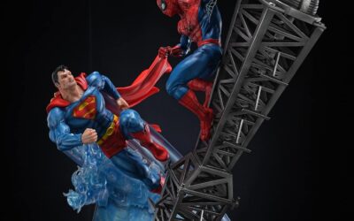 Superman vs Spiderman 1/4 Scale Custom Statue