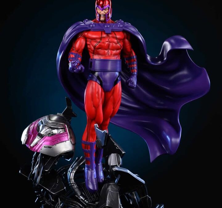 Magneto 1/4 Scale Custom Statue