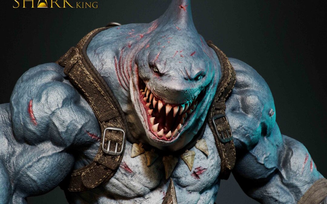 Shark King 1/4 Scale Custom Statue