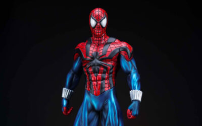 Sensational Spiderman 1/4 Scale Custom Statue