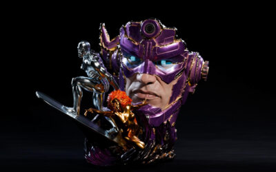 Galactus Silver Surfer Diorama 1/4 Scale Custom Statue