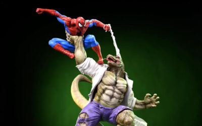 Spiderman vs Lizard 1/4 Scale Custom Statue