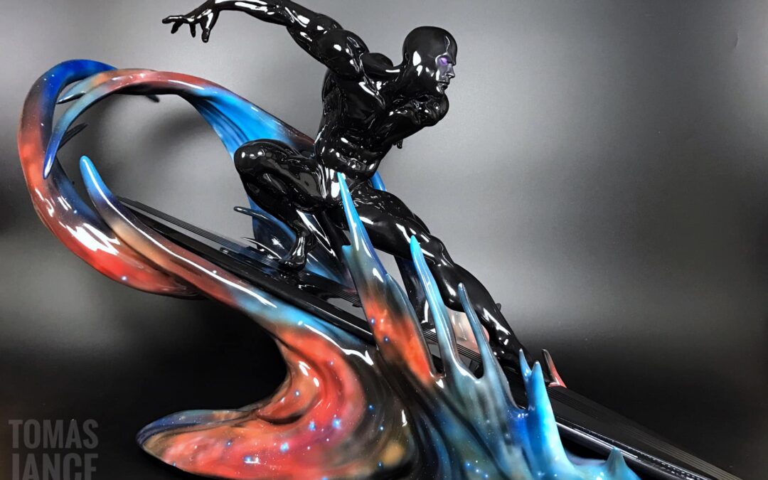 Silver Surfer Dynamic 1/4 Scale Custom Statue