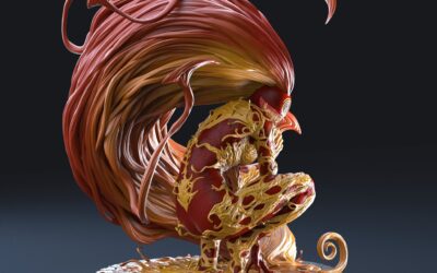 Scream 1/4 Scale Custom Statue