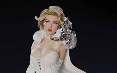 Emma Frost 1/4 Scale Custom Statue
