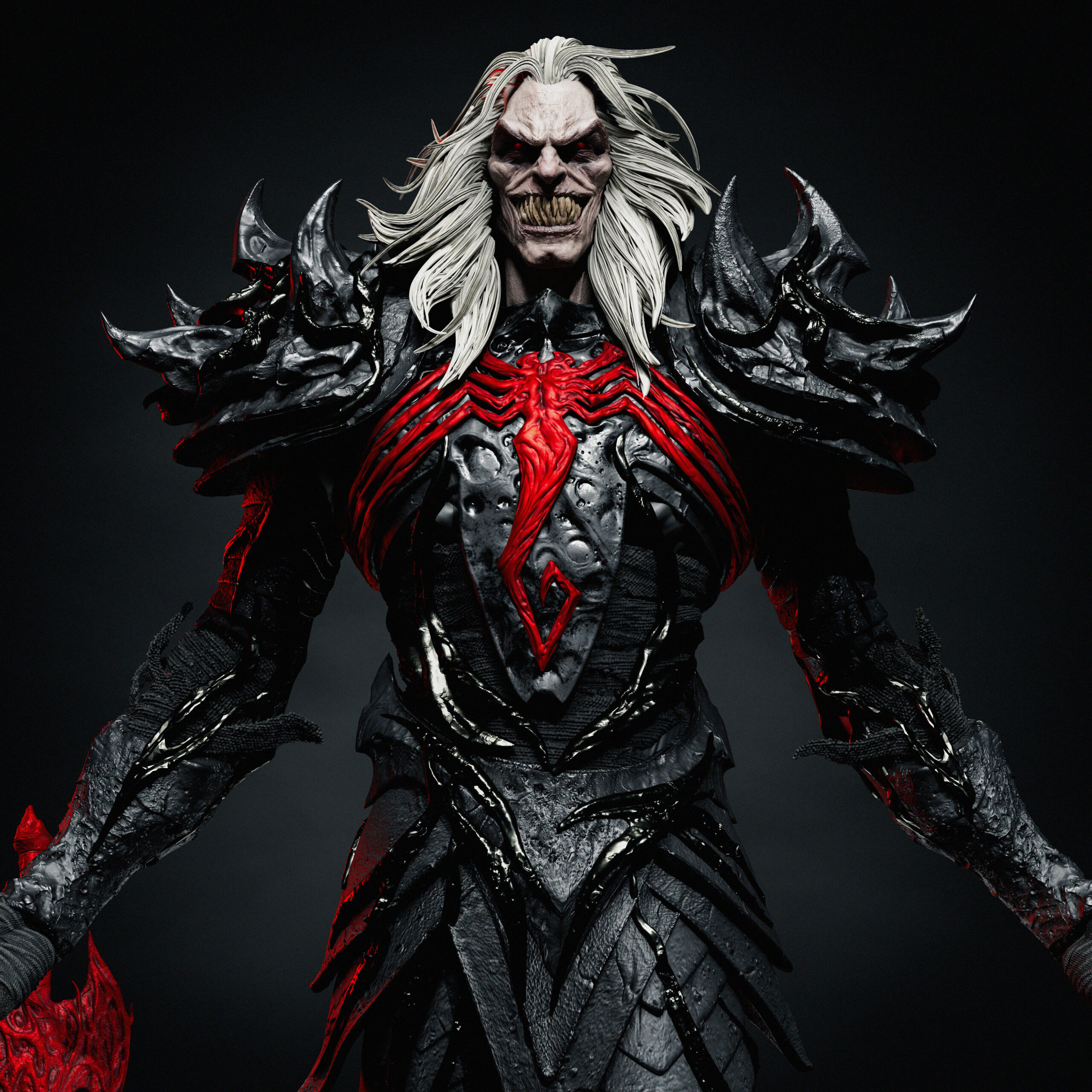 Knull 1/4 Scale Custom Statue