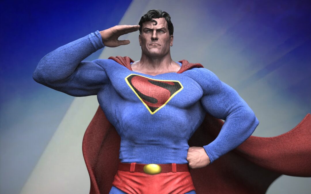 Fleischer Superman 1/4 Scale Custom Statue