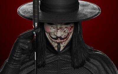 V For Vendetta 1/4 Scale Custom Statue