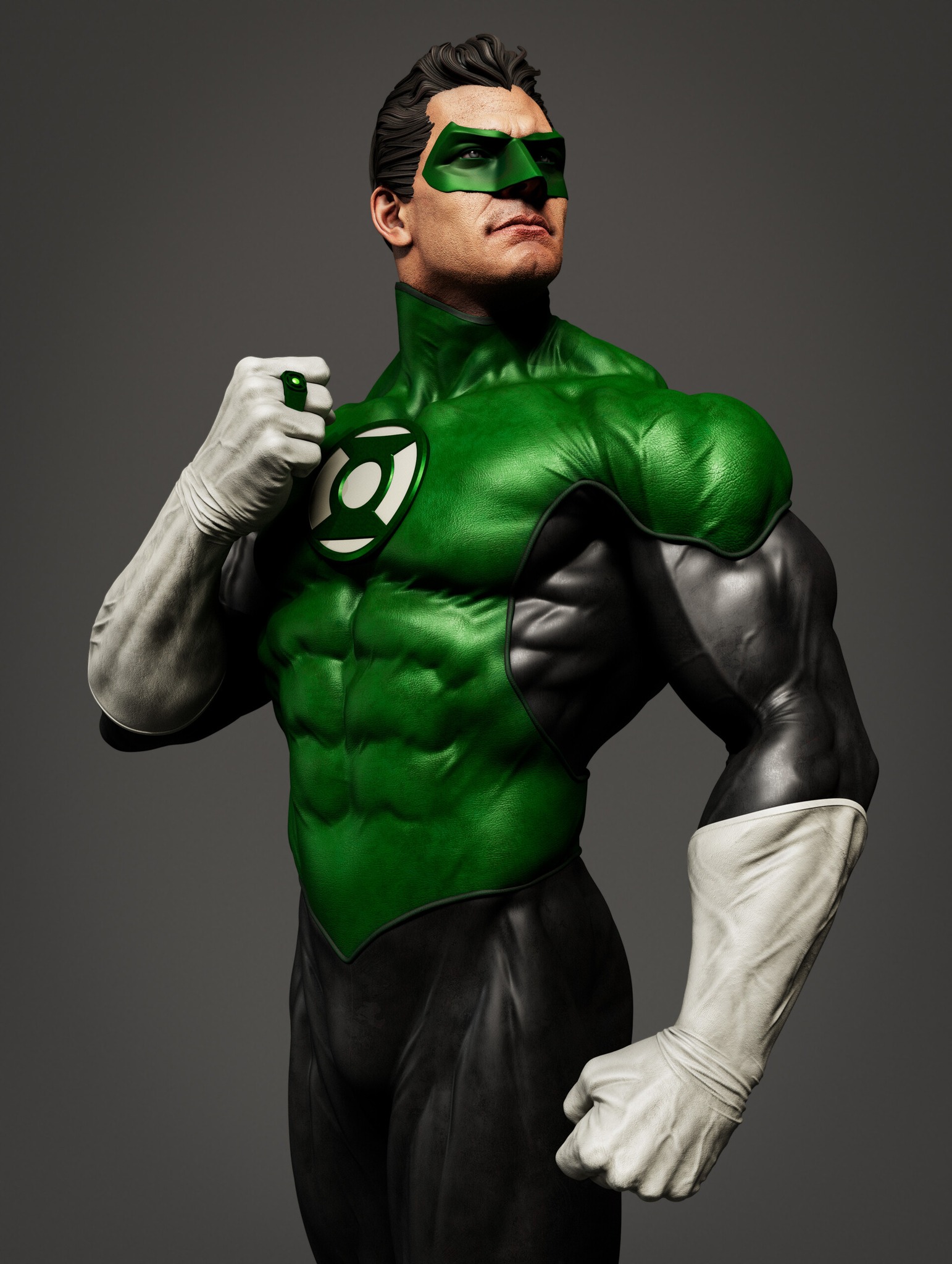 Green Lantern 1/4 Scale Custom Statue