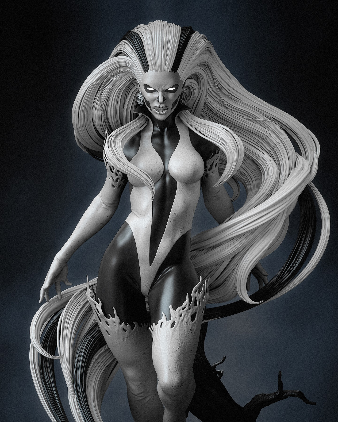 Silver Banshee 1/4 Scale Custom Statue