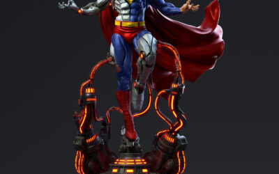 Cyborg Superman 1/4 Scale Custom Statue