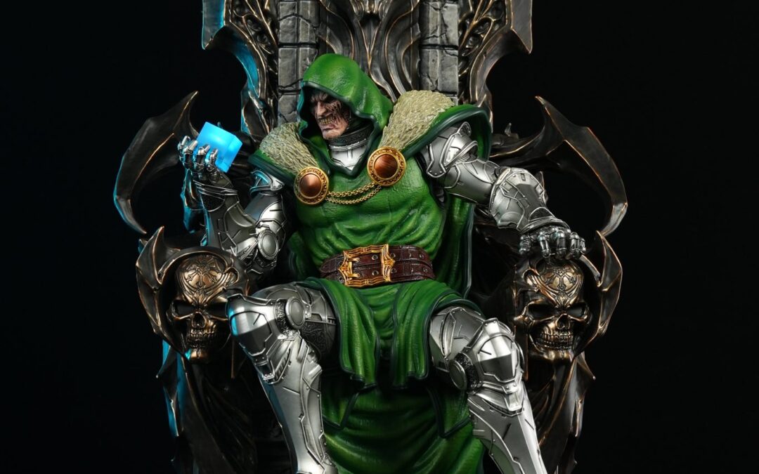 Doom on Throne 1/4 Scale Custom Statue