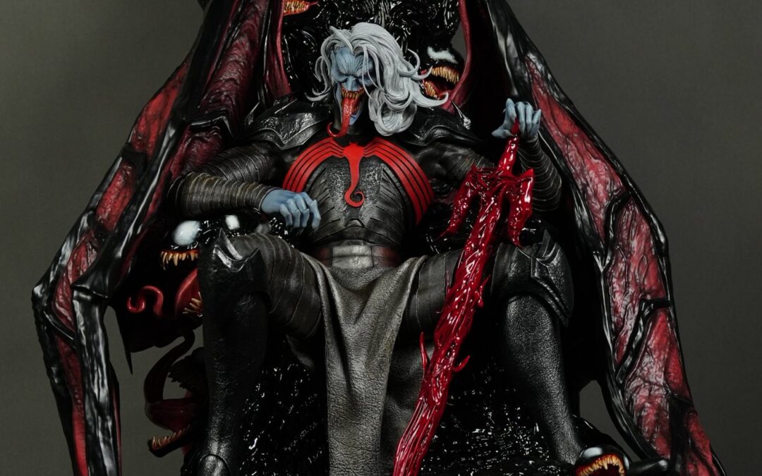(SOLDOUT) Knull on Throne 1/4 Scale Custom Statue