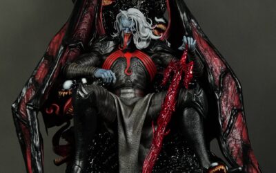 (SOLDOUT) Knull on Throne 1/4 Scale Custom Statue