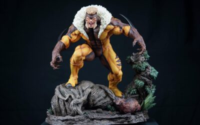 Sabretooth 1/4 Scale Custom Statue