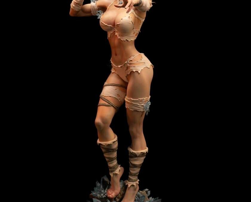 Emma Frost Savage Land 1/4 Scale Custom Statue
