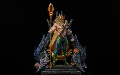 Aquaman on Throne 1/4 Scale Custom Statue – Not XM Studios