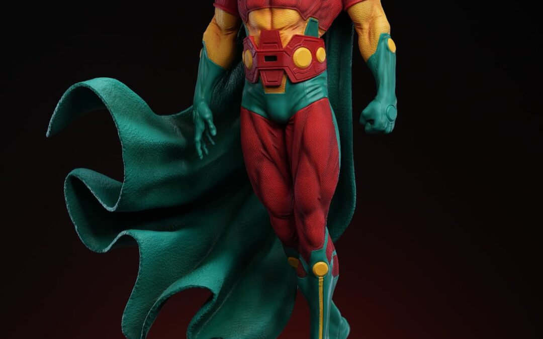 Mr. Miracle 1/4 Scale Custom Statue