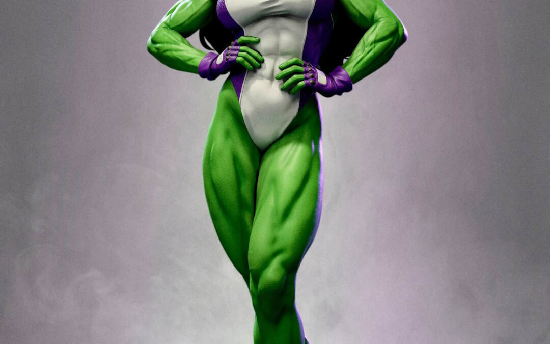 She Hulk 1/4 Scale Custom Statue