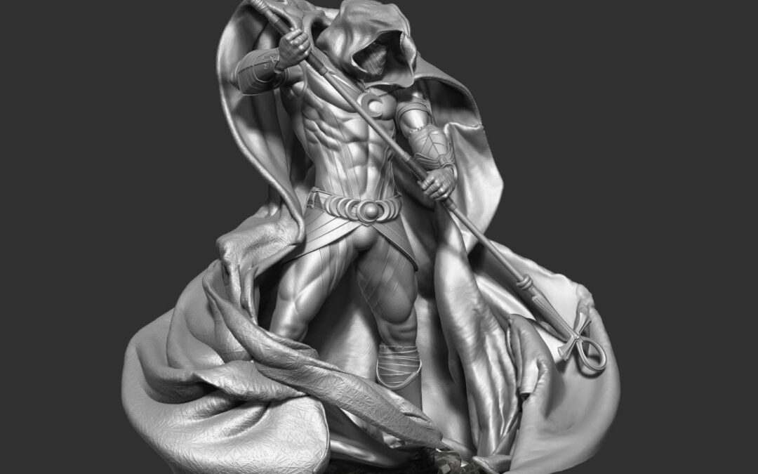 Moonknight 1/4 Scale Custom Statue