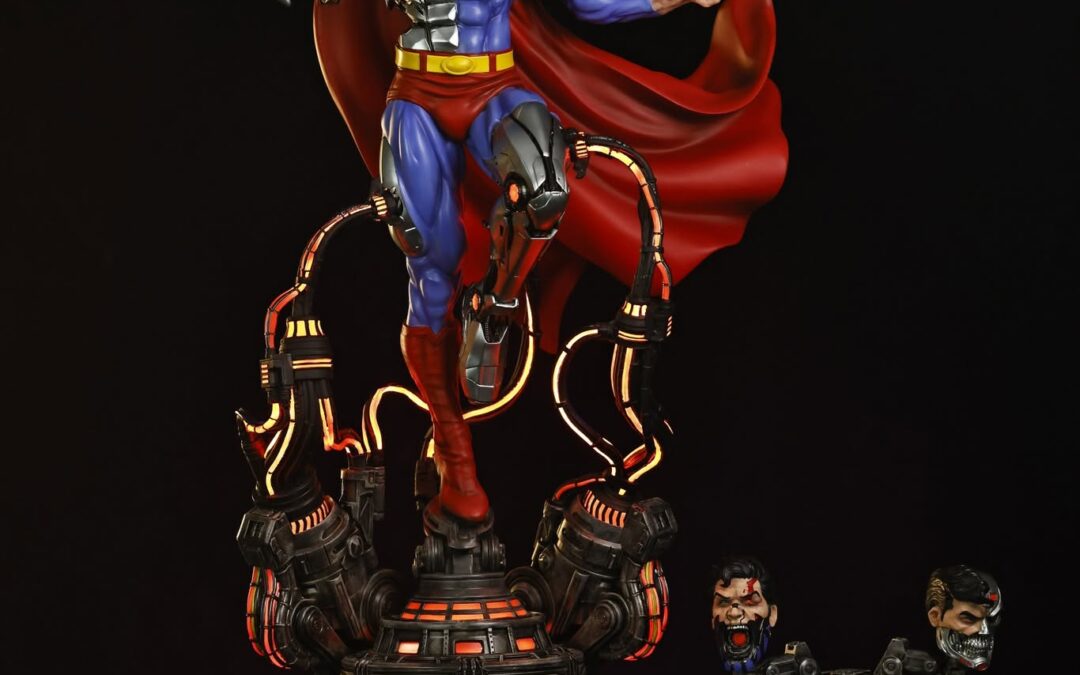 Cyborg Superman 1/4 Scale Custom Statue