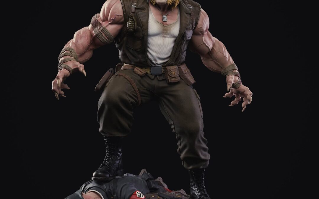 Sabretooth 1/4 Scale Custom Statue