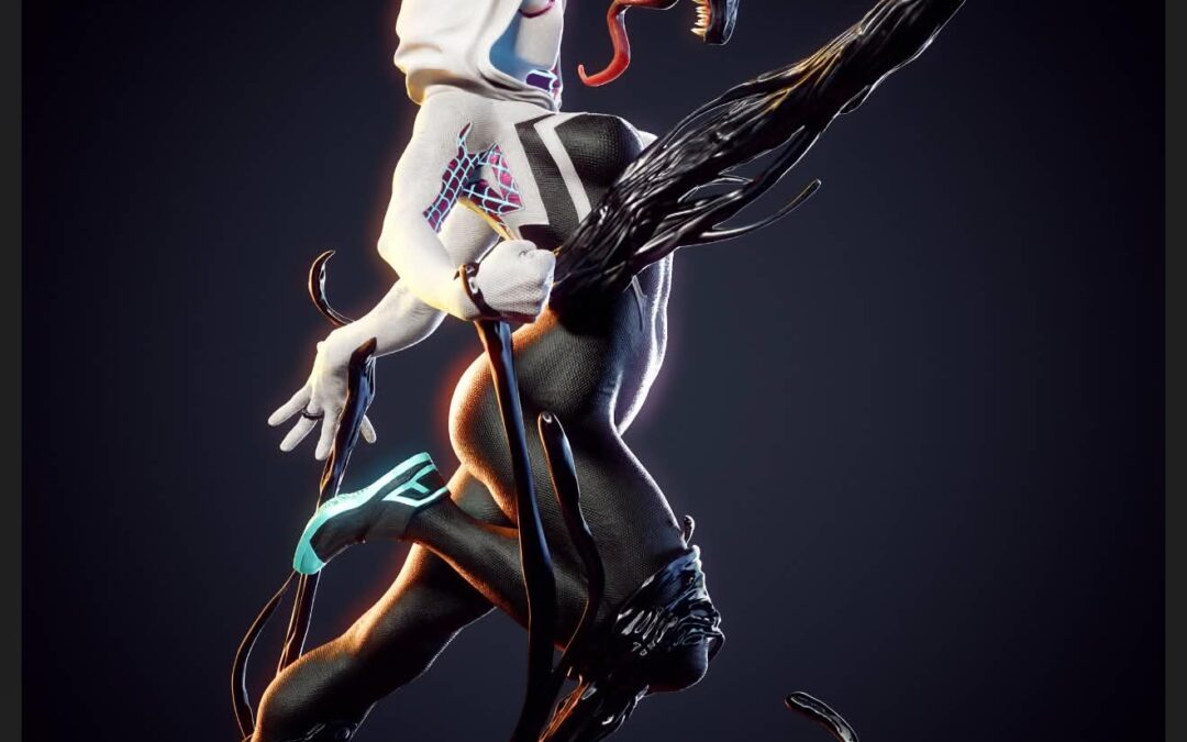 Gwen Stacy 1/4 Custom Statue